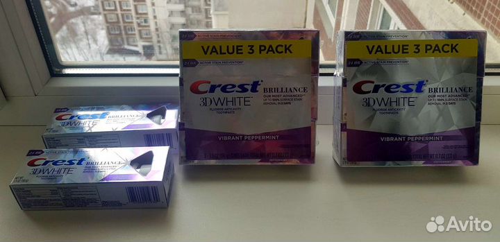 Зубная паста Crest Brilliance (Procter & Gamble)