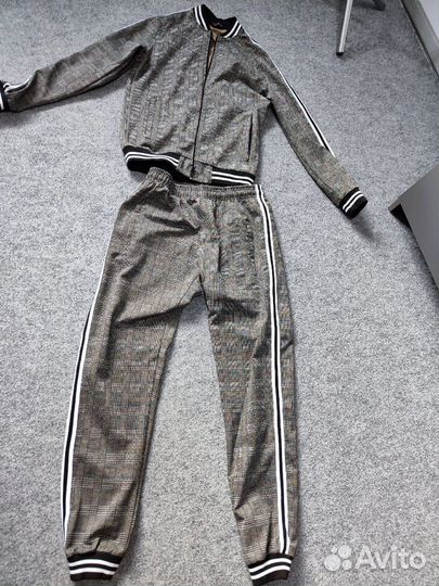 Костюм унисекс спорт клетка классика размер 46 44