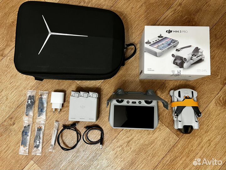 Квадрокоптер дрон коптер DJI mini 3 pro plus rc