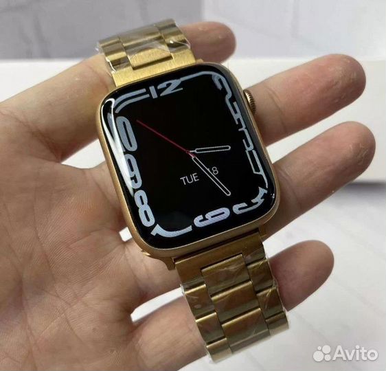 Apple Watch 7 блочный ремешок