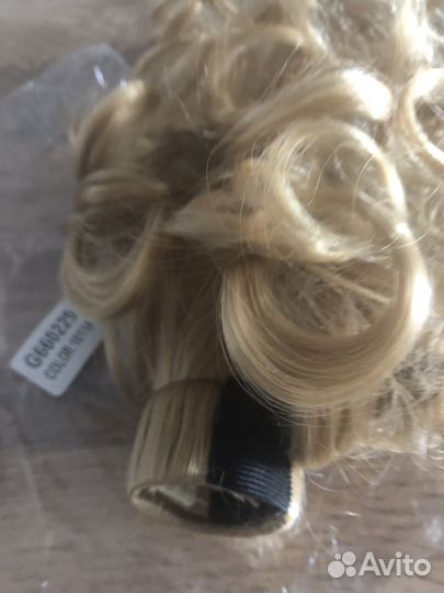 Шиньон на заколке