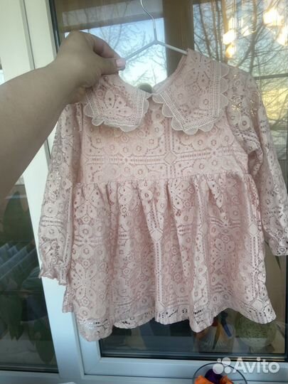 Платье для девочки праздничное короткое (на 86-92)