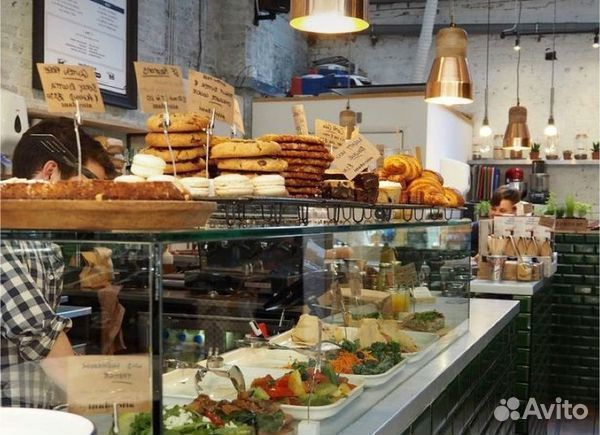 Кафе-пекарня с полноценной кухней и доставкой
