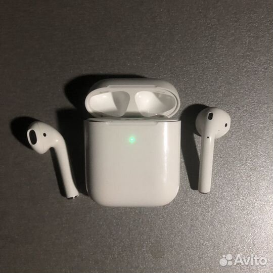 Airpods 2 С беспроводным кейсом
