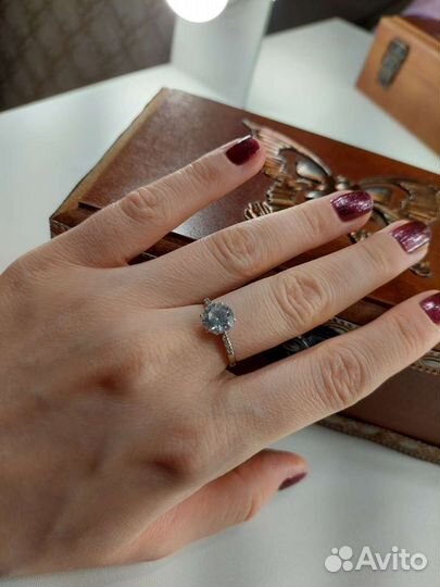 Серебряное кольцо 17.5 размер 925 пробы