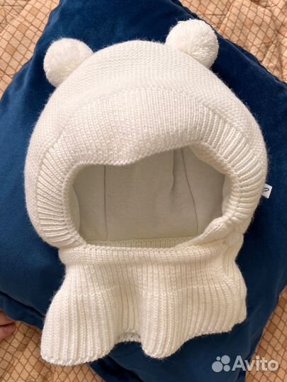 Шапка шлем Журавлик зима 42-44