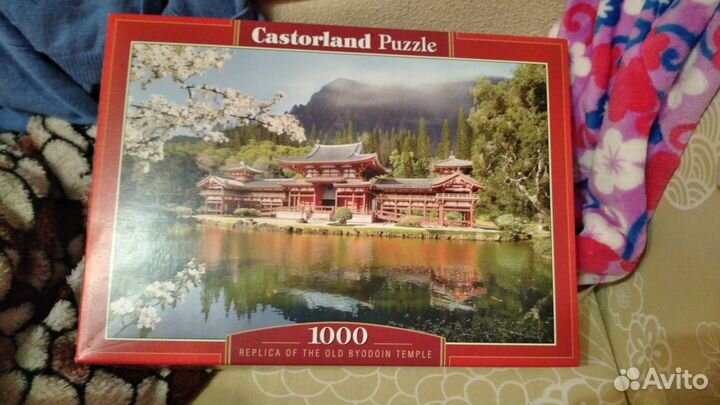 Пазлы собранные Castorland puzzle