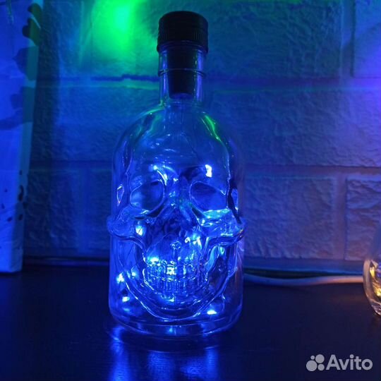 Гирлянда в бутылке