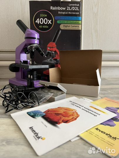 Микроскоп levenhuk rainbow D2l