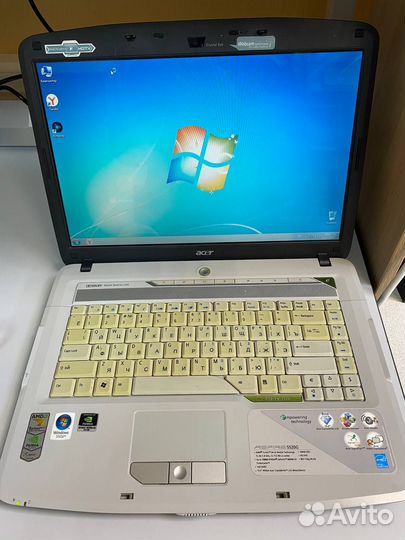 Ноутбук acer aspire 5520g