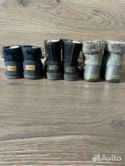 Зимняя обувь 25 размер (угги, сапоги, валенки)