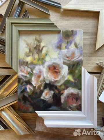 Картина живопись маслом цветы