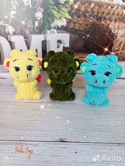 Вязаные игрушки ручной работы,брелоки