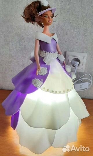 Светильник ночник, куколка