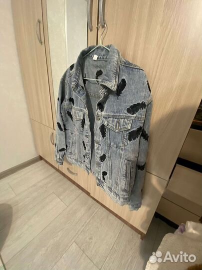 Джинсовая куртка женская 46 48 новая