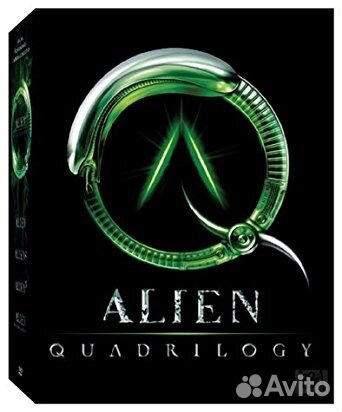 Чужой Alien Quadrilogy издание на 9 dvd