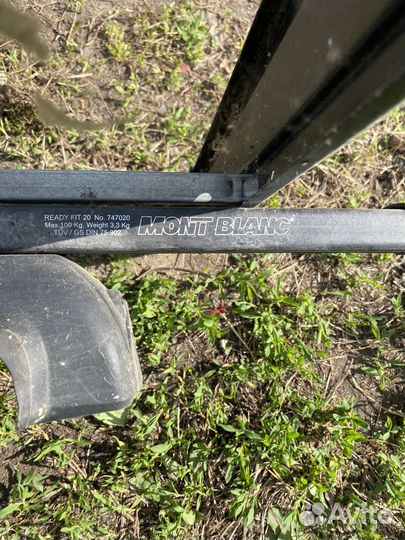 Багажник на крышу mont blanc