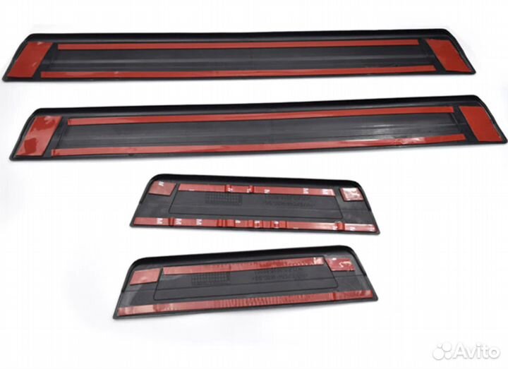 Накладки на пороги Skoda Octavia A7 / Шкода Октавия А7 2015-2021 г.в