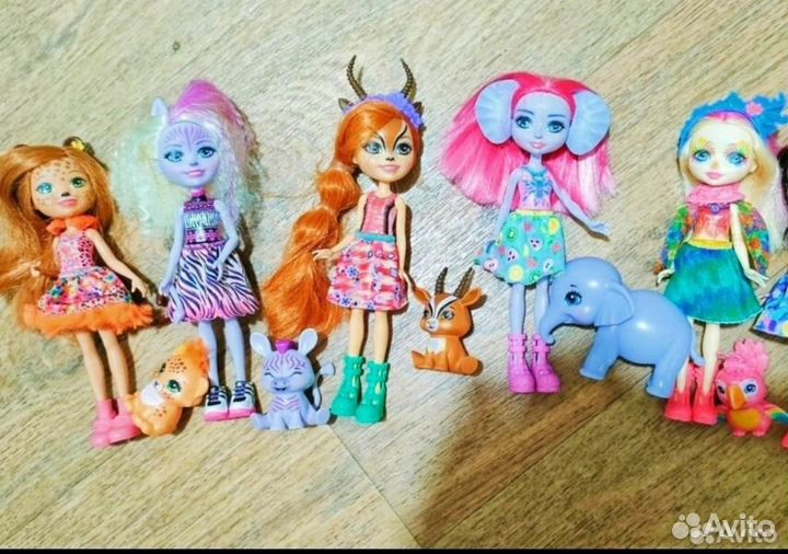 Наборы кукол энчантималс