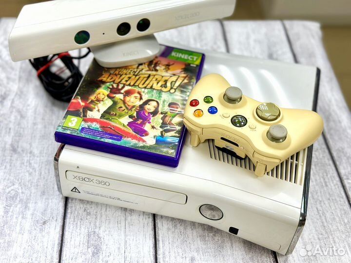 Microsoft Xbox 360 White (250Gb) Б\У+ Kinect
