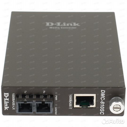 Медиаконвертер D-Link DMC-810SC (новый)