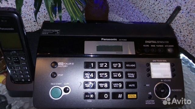 Тел+факс+автоответчик+копир+цифра PanasoniKX-FS968