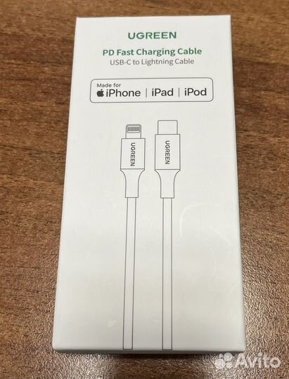 Кабель ugreen US171 (60746) USB-C to Lightning