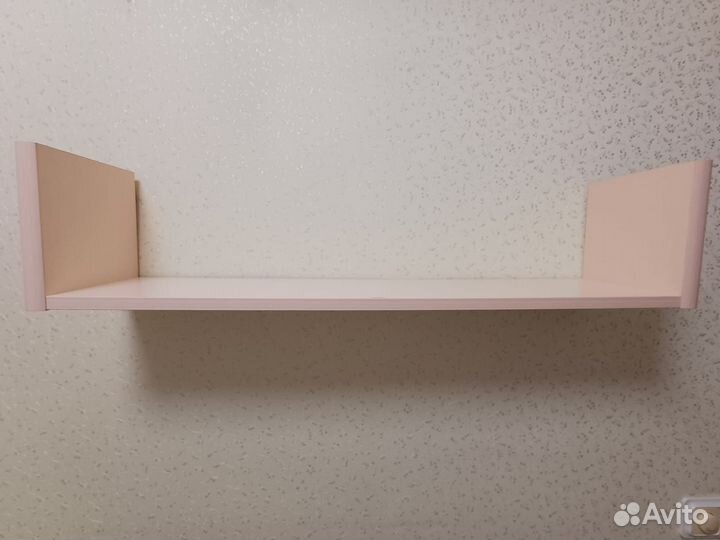 Полка настенная IKEA бежевая