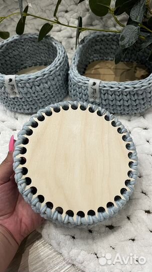 Корзина ручной работы