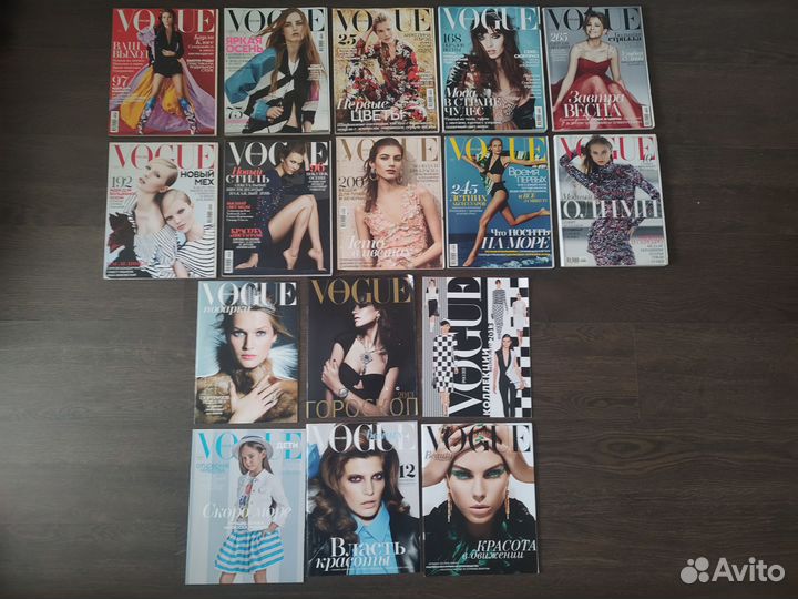 Глянцевые модные журналы