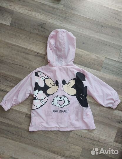 2 в 1 Ветровка-рюкзачок для девочки с Мини Zara 92