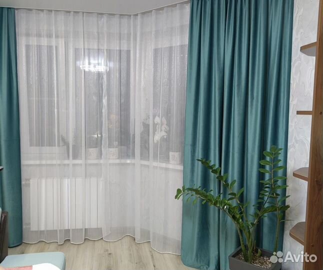 Портьеры новые. 4 метра