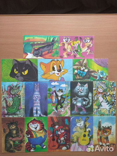 Наборы детских открыток СССР