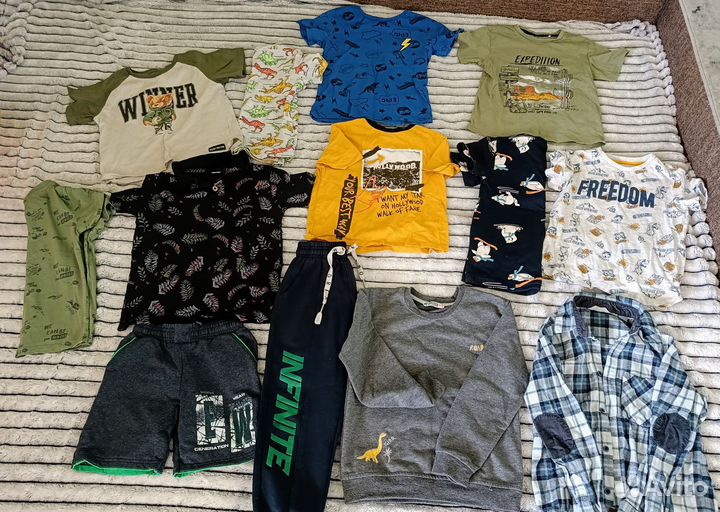 Детские вещи пакетом для мальчика