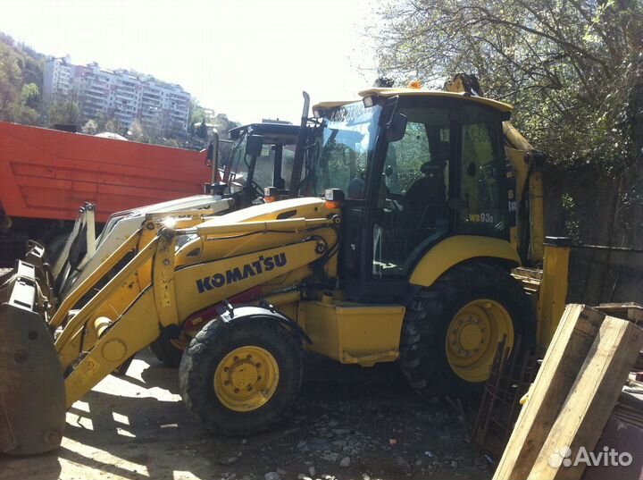 Услуги экскаватора - погрузчика нал.безнал НДС