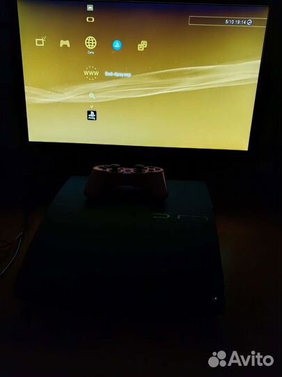 PlayStation 3 + игры (прошитая )