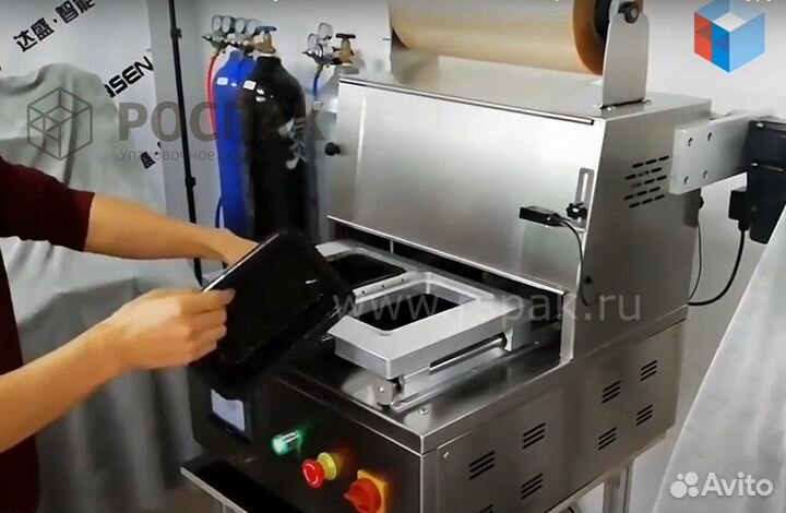 Запайщик лотков трейсилер Indokor IX-1 полуавтомат