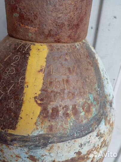 Кислородный балон бу