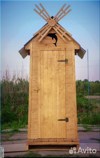 Дачный туалет с установкой GAR203