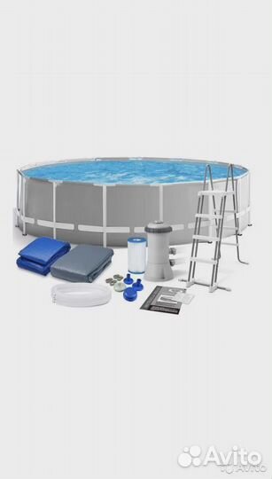 Каркасный бассейн intex 26726 457х122 см