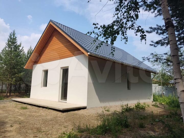 Дом 63 м² на участке 10 сот.