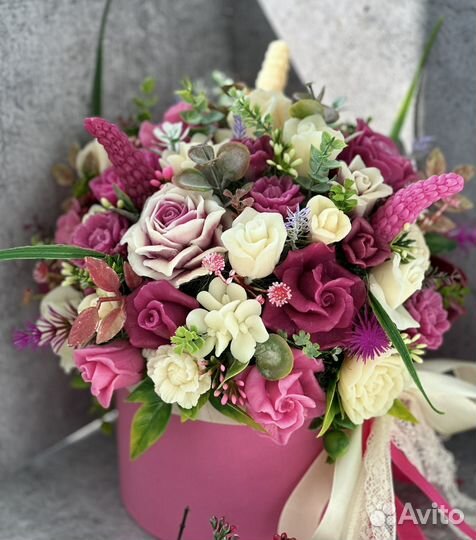 Букет из мыла