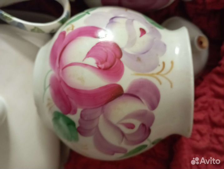 Молочник масленка сахарницы чашки СССР