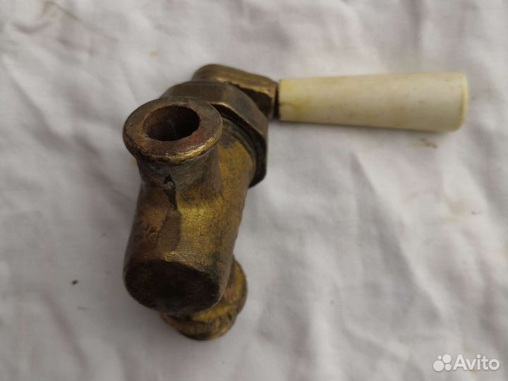 Кран шаровый,старинный