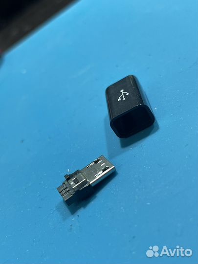 Micro USB разъем разборный