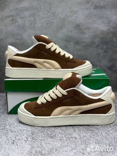 Puma Suede XL Crush Preserves Brown Mushroom