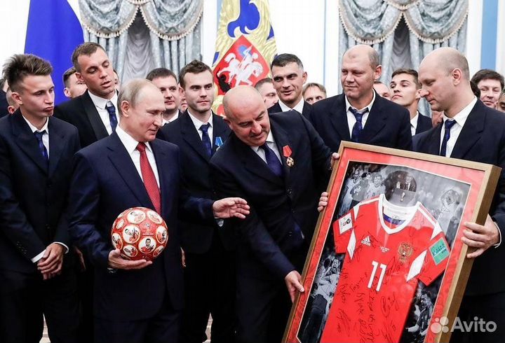 Коллекционный мяч Fifa Сборная России Чм 2018