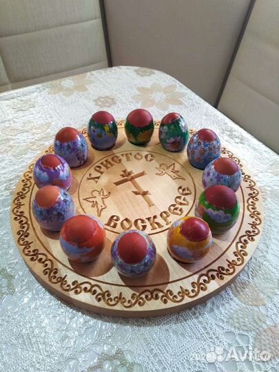 Тарелка пасхальная