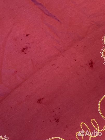 Плюшевая скатерть СССР