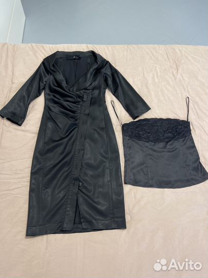 Нарядное платье черное 42-44